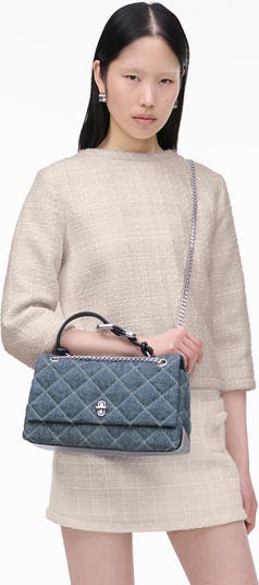 ショルダーバッグ・ポシェット THE QUILTED DENIM DUAL Marc Jacobs The Quilted Denim Dual Chain Shoulder Bag