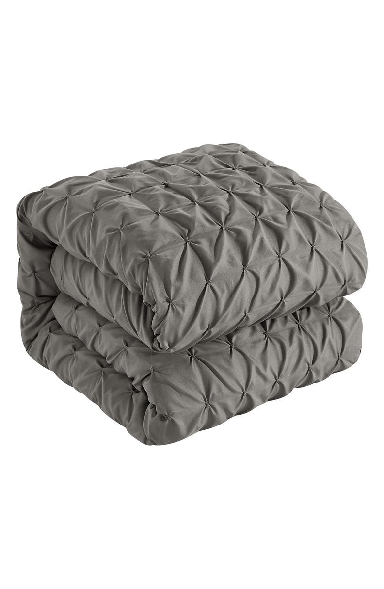 CHIC Edison Pinch Pleat Box Design Comforter 8-Piece Set - King, Alternate, color, 