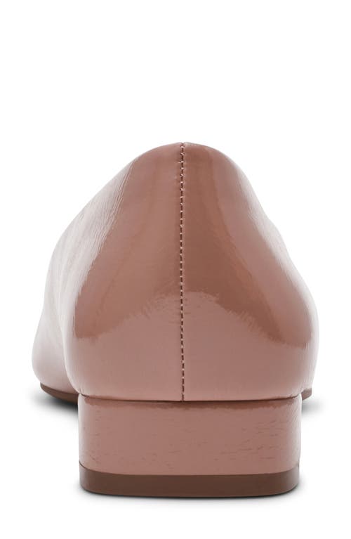 Anne Klein Cavina Pointed Toe Flat In Brown