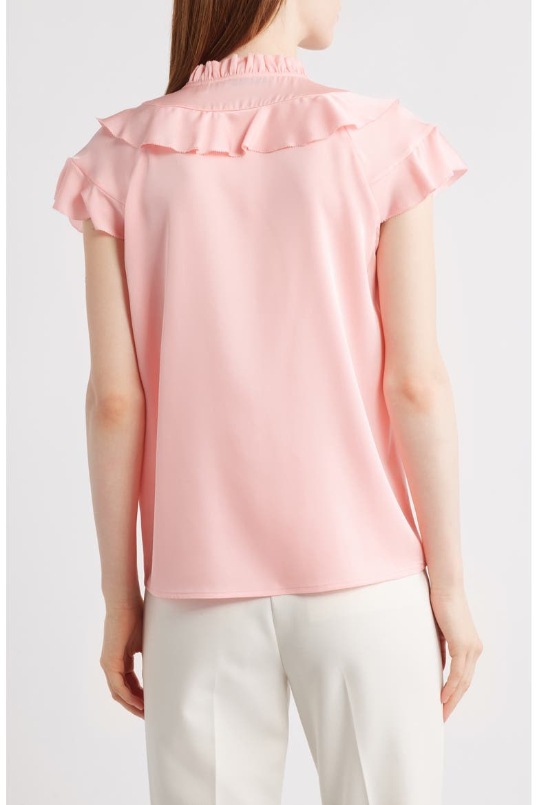 The Zion Stretch Silk Pleated Blouse, Alternate, color, PINK SKY
