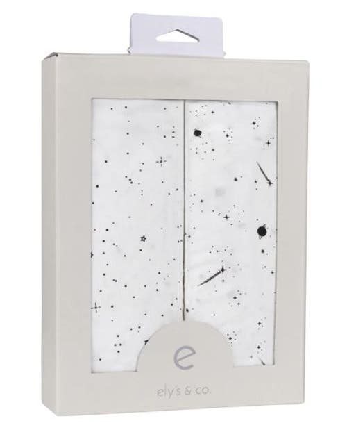 Mini Crib Sheet Baby Fitted Pack N Play In Black & White Celestial