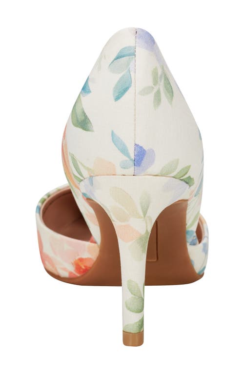 Shop Bandolino Grenow Pointed Toe D'orsay Pump In Pink Floral Multi