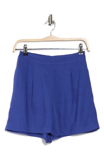 Shop Madewell Solid Shorts In Bluestone