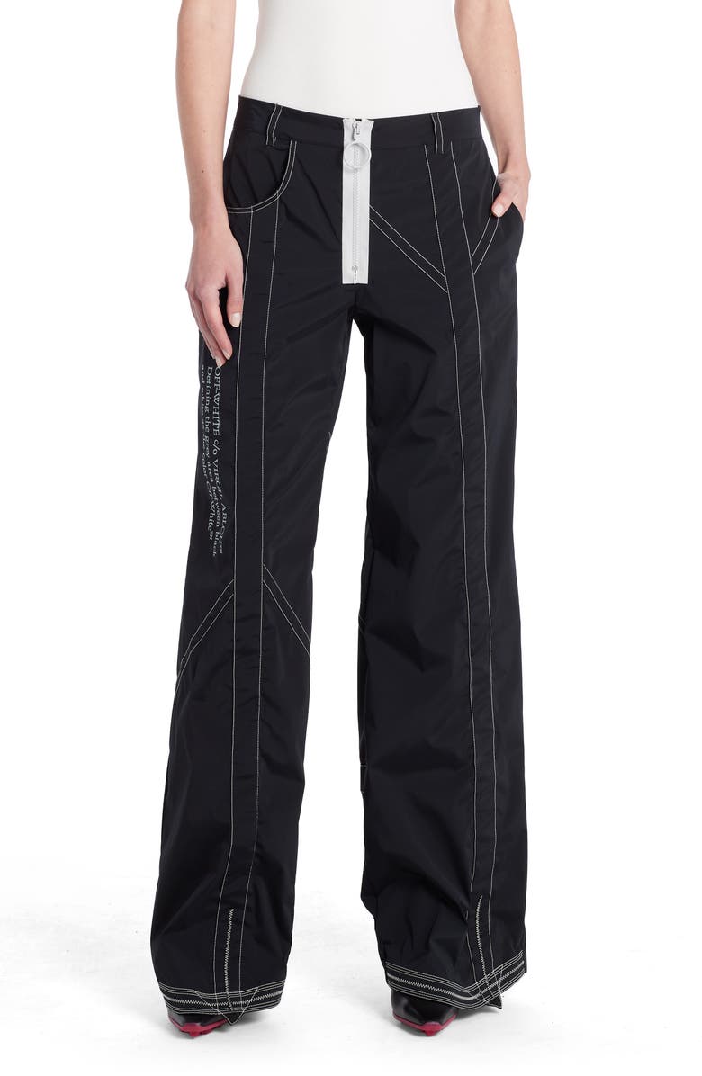 Off-White Parachute Pants, Main, color,