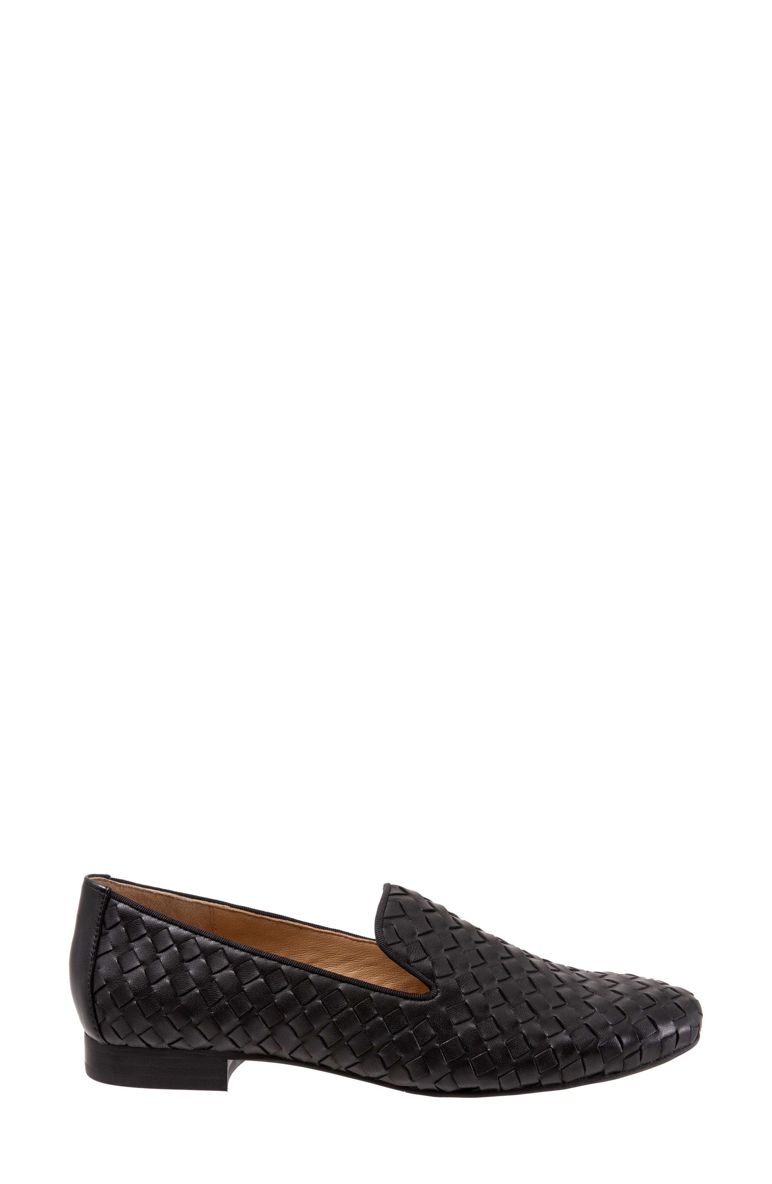 Gracie Loafer - Wide Width Available, Alternate, color, BLACK LEATHER