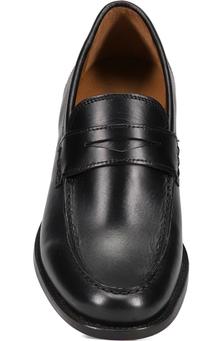 Frye Tyler Flex Penny Loafer, Alternate, color, Black