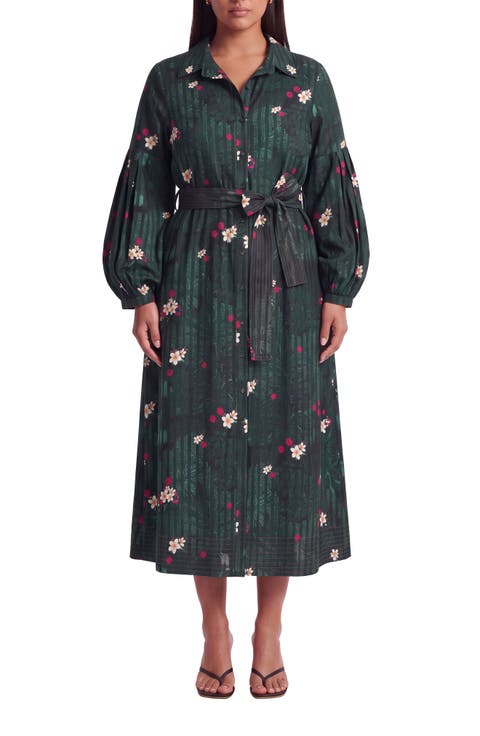 Alicia Midi Shirt Dress