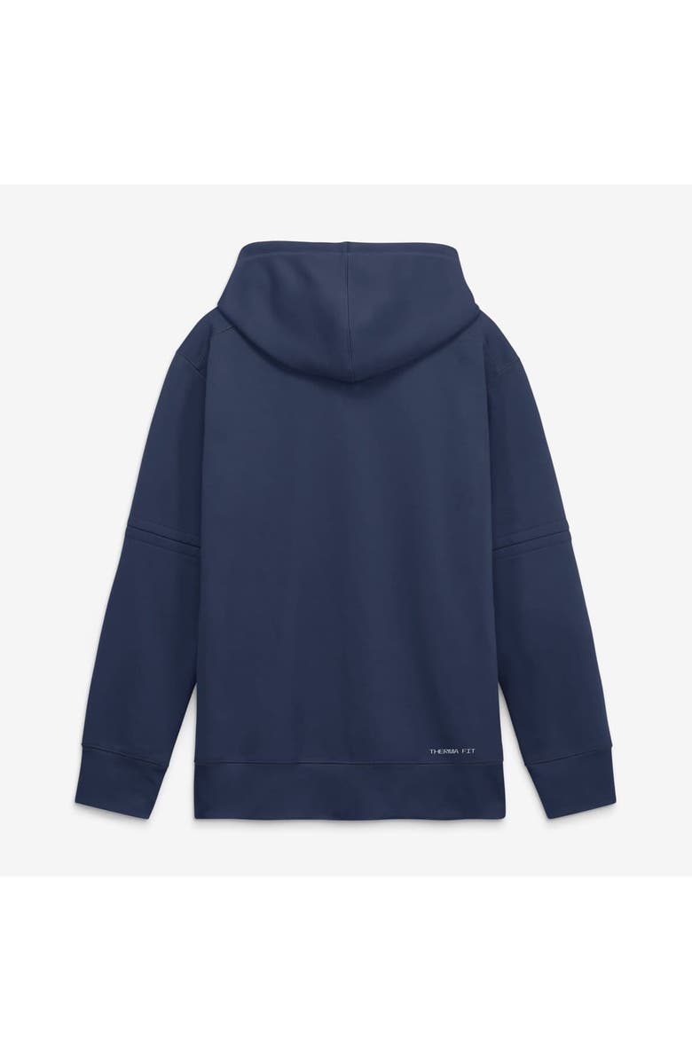 Nike Men's Nike  Navy Japan Baseball 2026 World Baseball Classic Authentic Collection Therma-FIT Hoodie, Alternate, color, Navy