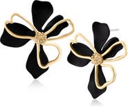 JARDIN 3D Double Flower Stud Earrings