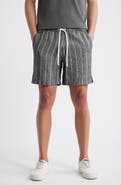 ALEX CRANE Bo Linen Drawstring Shorts