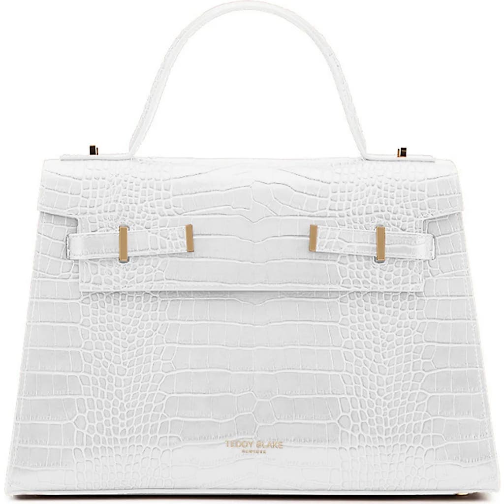 Teddy Blake Ava Croco  14" in White  product