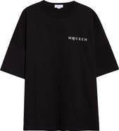 McQueen Oversize Logo Graphic T-Shirt