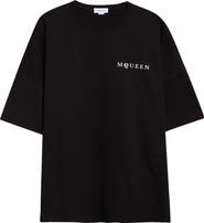 McQueen Oversize Logo Graphic T-Shirt