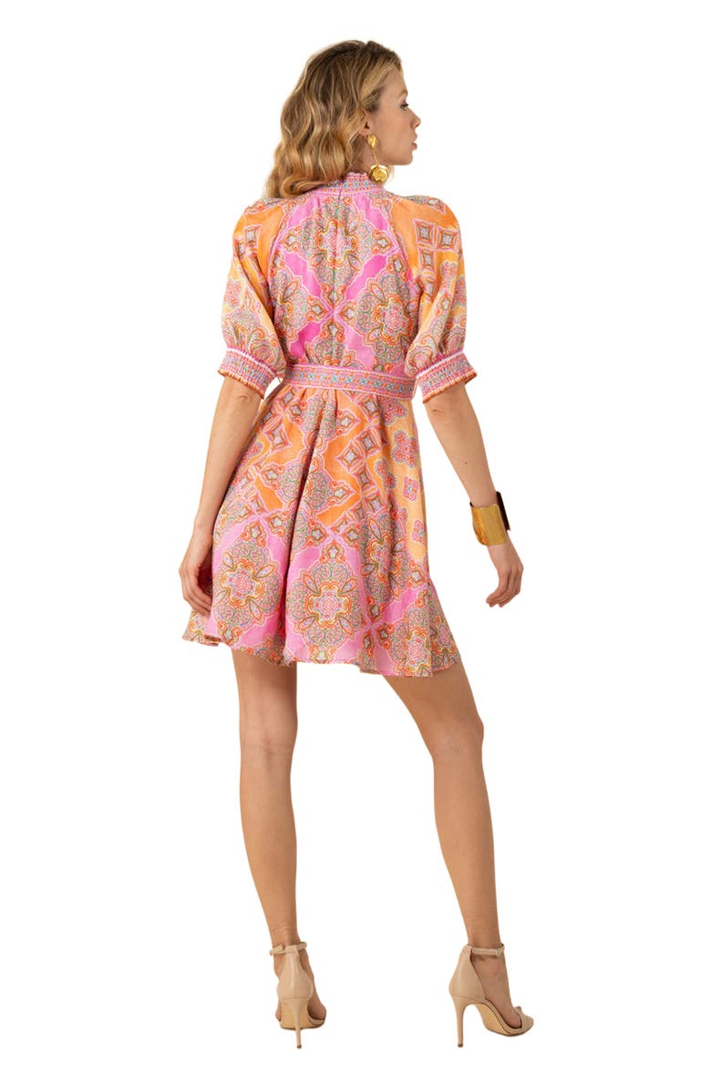Hale Bob Naya Linen Dress, Alternate, color, 