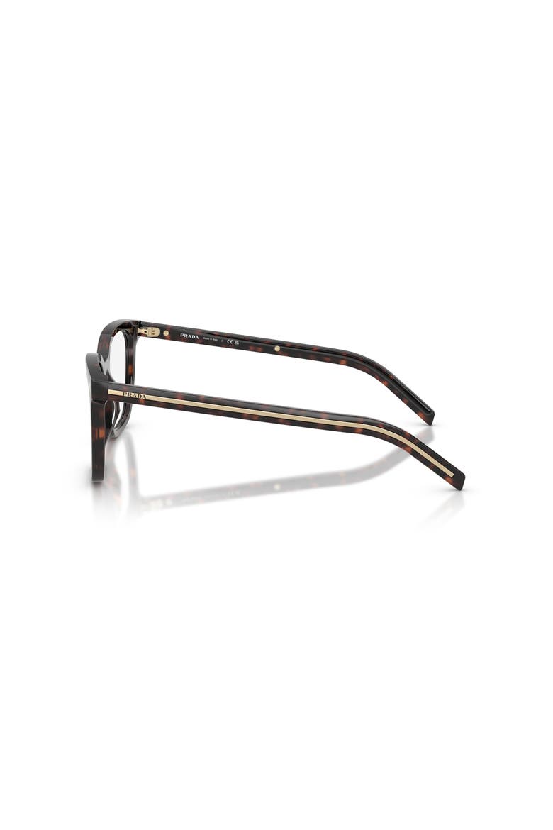 53mm Rectangle optical glasses, Alternate, color, Tortoise