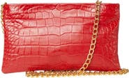 Sarah Stewart The Penelope Croc Lambskin Clutch