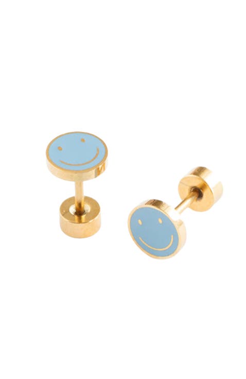 Smile Stud Earrings