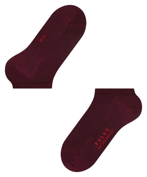 Falke Active Breeze Cooling Sneaker Socks In Brown