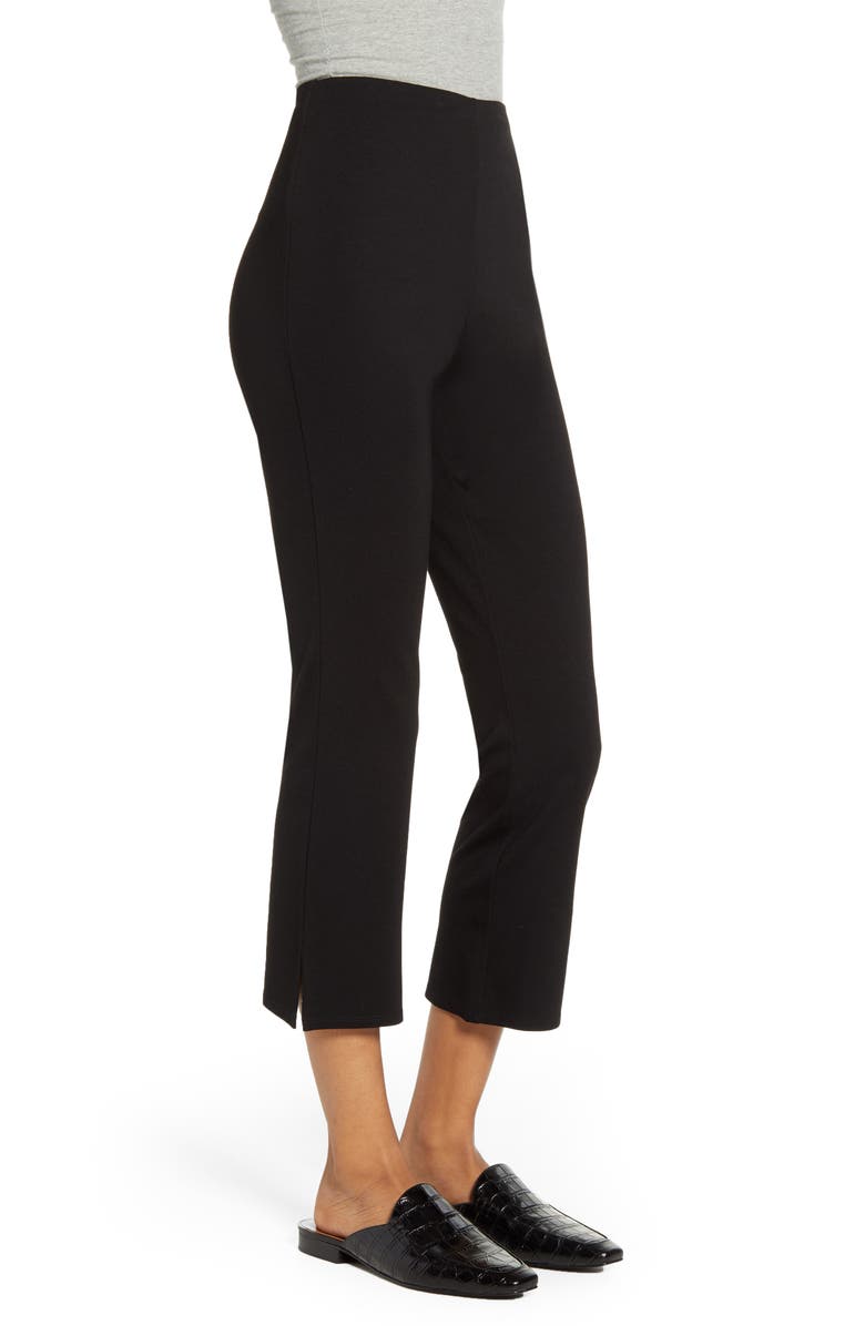 Lysse ́ Kick Flare Crop Leggings, Alternate, color, Black