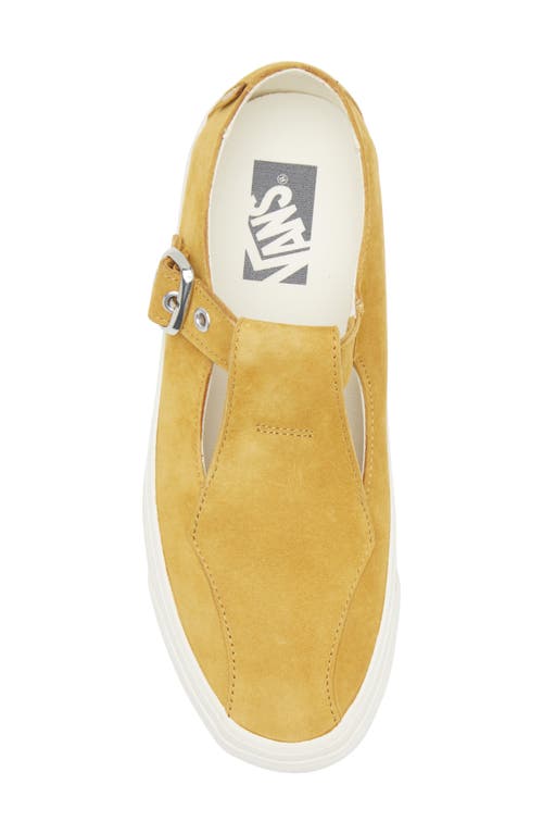 Vans Mary Jane Buckle Sneakers In Gold