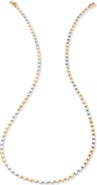 eddieBorgo Cadence Two-Tone Link Necklace