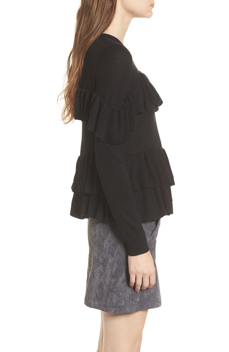 BP. Double Ruffle Sweater, Alternate, color, 
