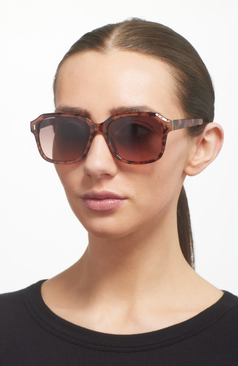 BP. Gradient Square Sunglasses, Alternate, color, Tortoise