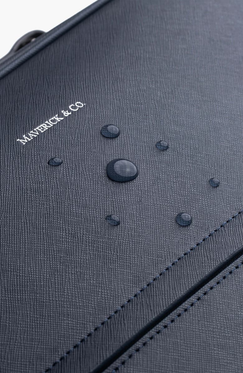 Maverick
Co. Earthen Recycled Leather Backpack, Alternate, color, Navy