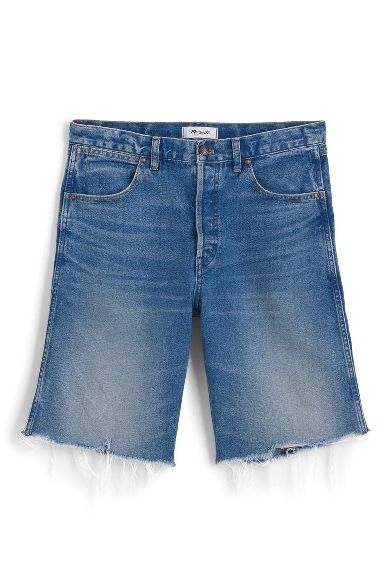 The Essex Long Baggy Denim Shorts, Alternate, color, RETRO BRIGHT WASH