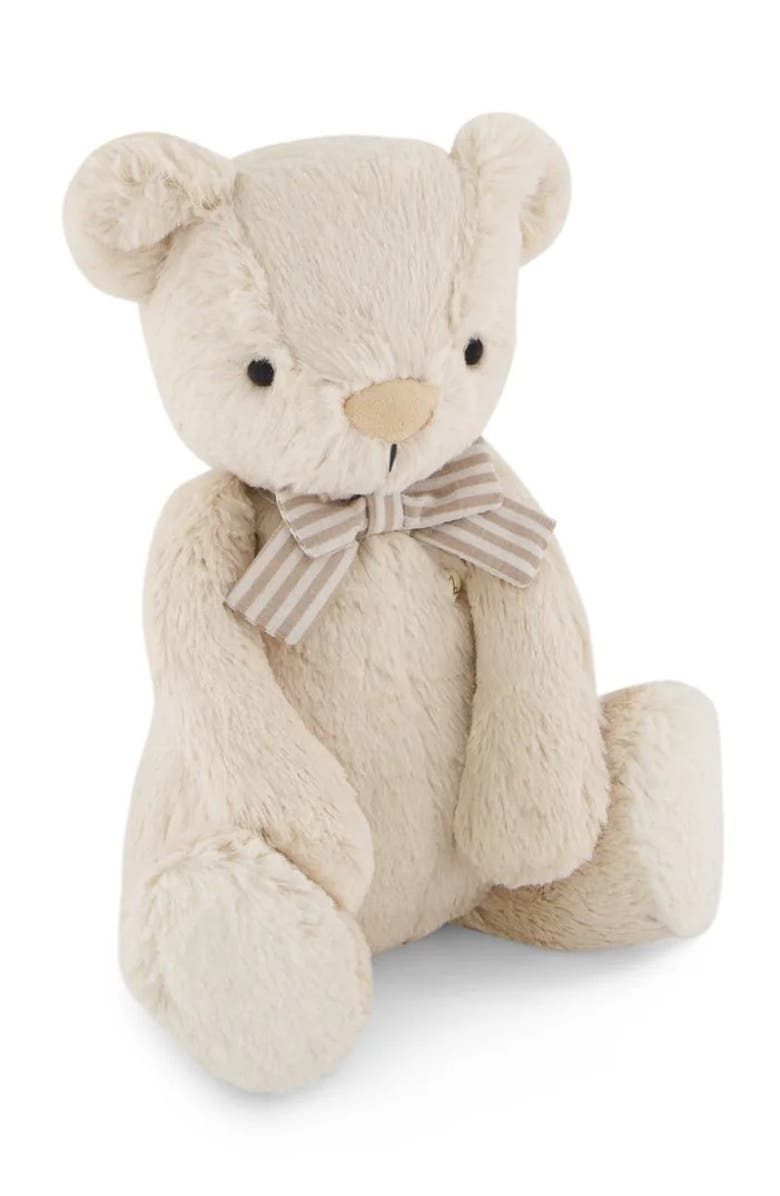 Snuggle Bunnies Stuffed Animal Georgie With Bow, Main, color, 