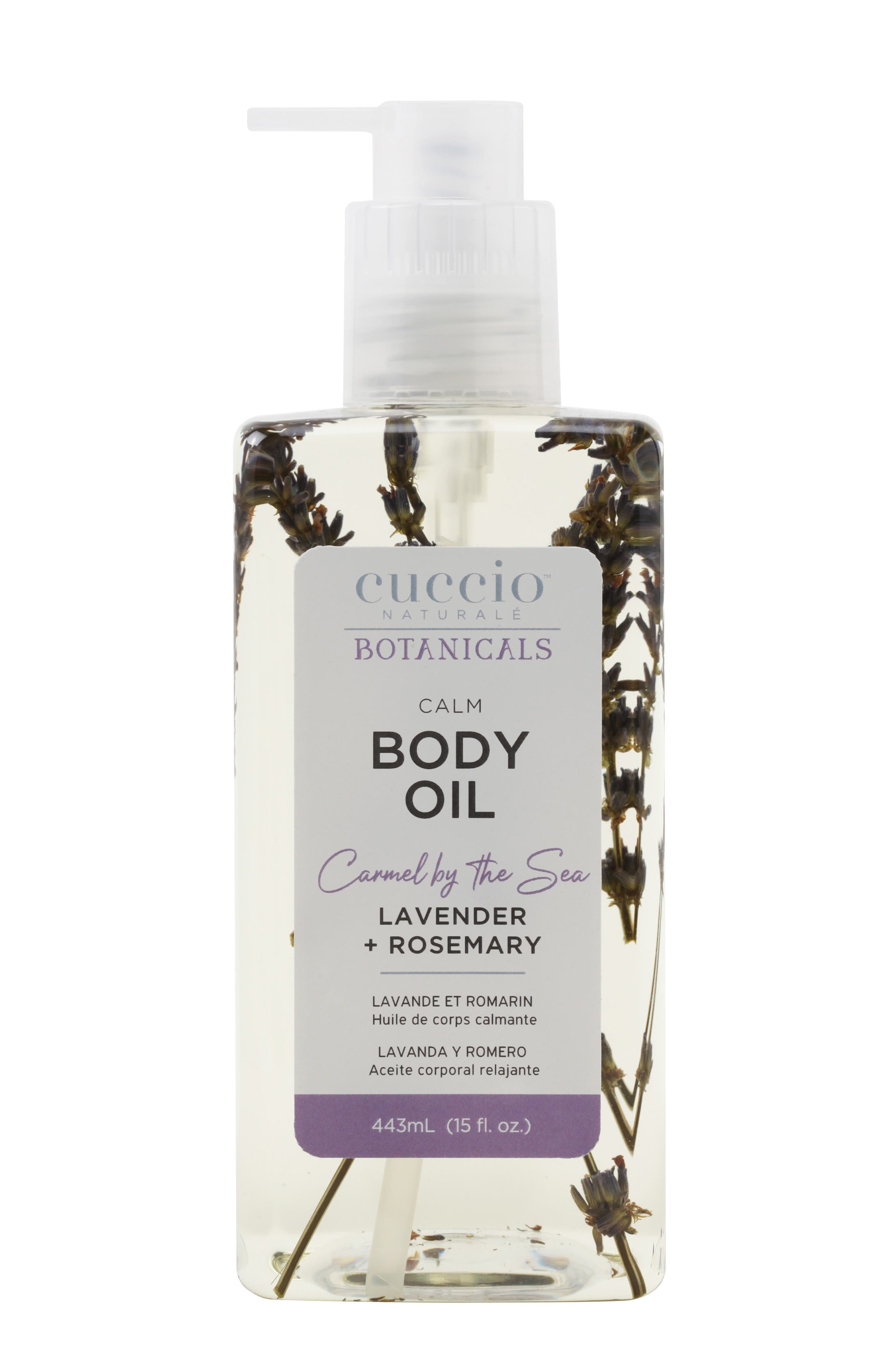 Cuccio Botanicals Lavender + Rosemary Body Oil in N/a 
