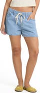 Billabong Jade Saltwashed High Waist Drawstring Denim Shorts