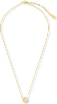 Sterling Forever Joan Drop Pearl Pendant Necklace
