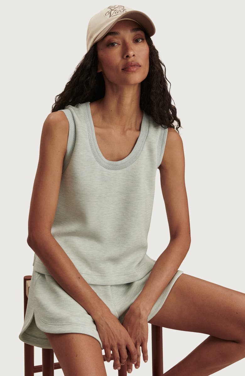 Varley Cambrie Scoop Neck Tank, Alternate, color, Sage Mint