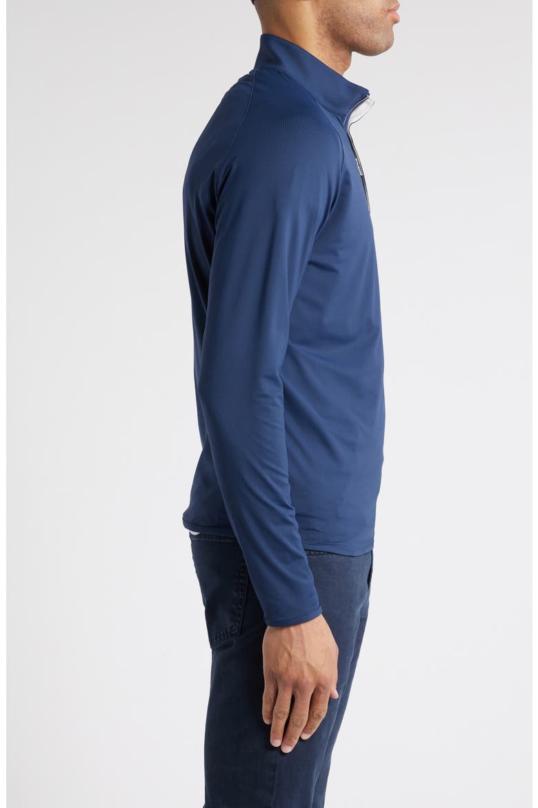 Crown Crafted Stealth Performance Quarter Zip Pullover, Alternate, color, NAVY