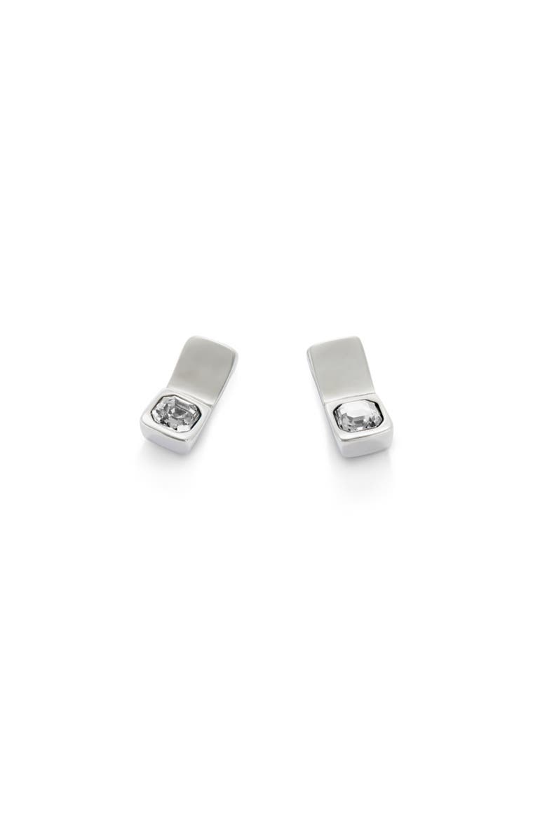 Sterling Silver Plated Earrings, Alternate, color, Silver