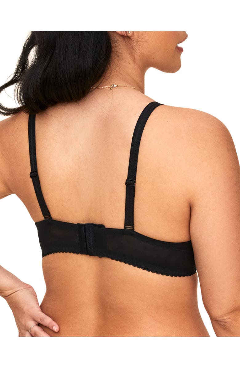 Adore Me Cinthia Unlined Full Coverage Bra, Alternate, color, Black