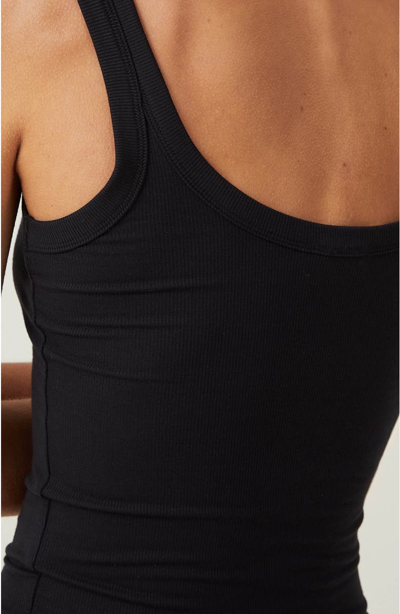 Cotton On Women's Staple Rib Double Scoop Tank, Alternate, color,