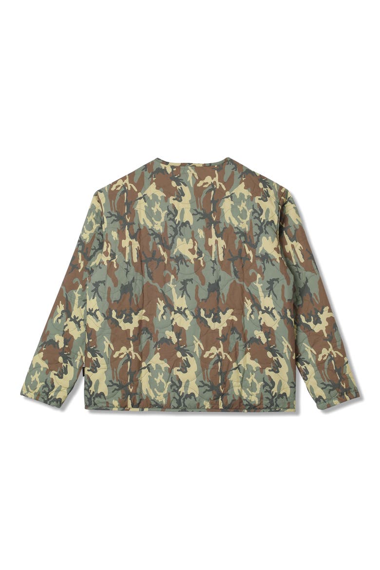 Reversible Quilted Liner Jacket, Alternate, color, WOODLAND DPM