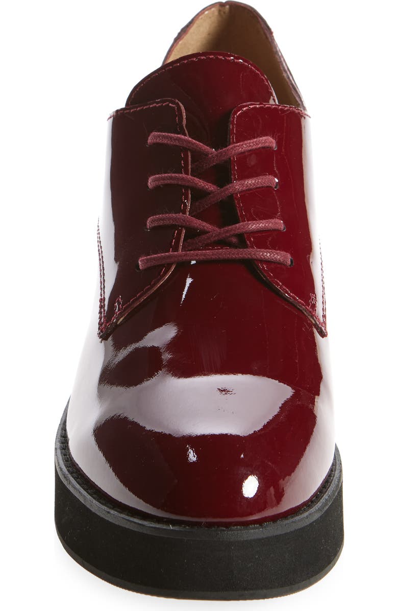 Eileen Fisher Judd Derby, Alternate, color, Bordeaux