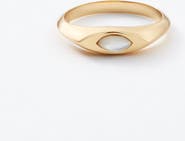 Sara Patino Calla Signet Pearl Ring