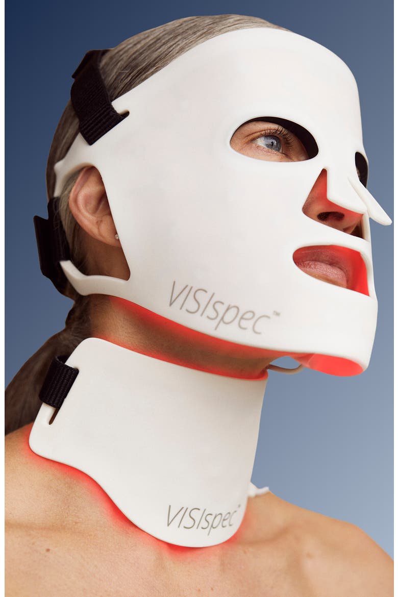 VISIspec LED Face & Neck Masks, Alternate, color, NO COLOR