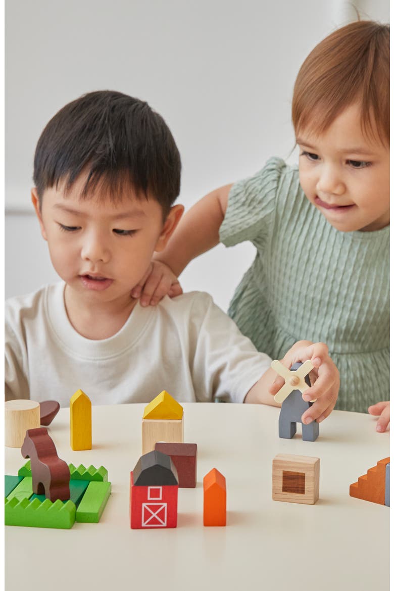 Country Block Playset, Alternate, color, ASSORTED