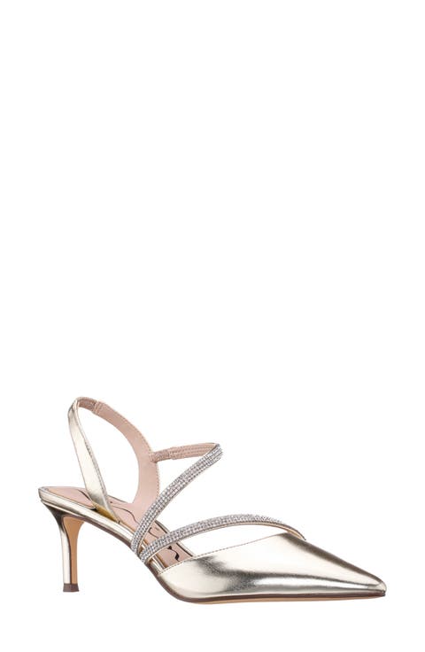 Nela Slingback Pointed Toe Pump (Women)