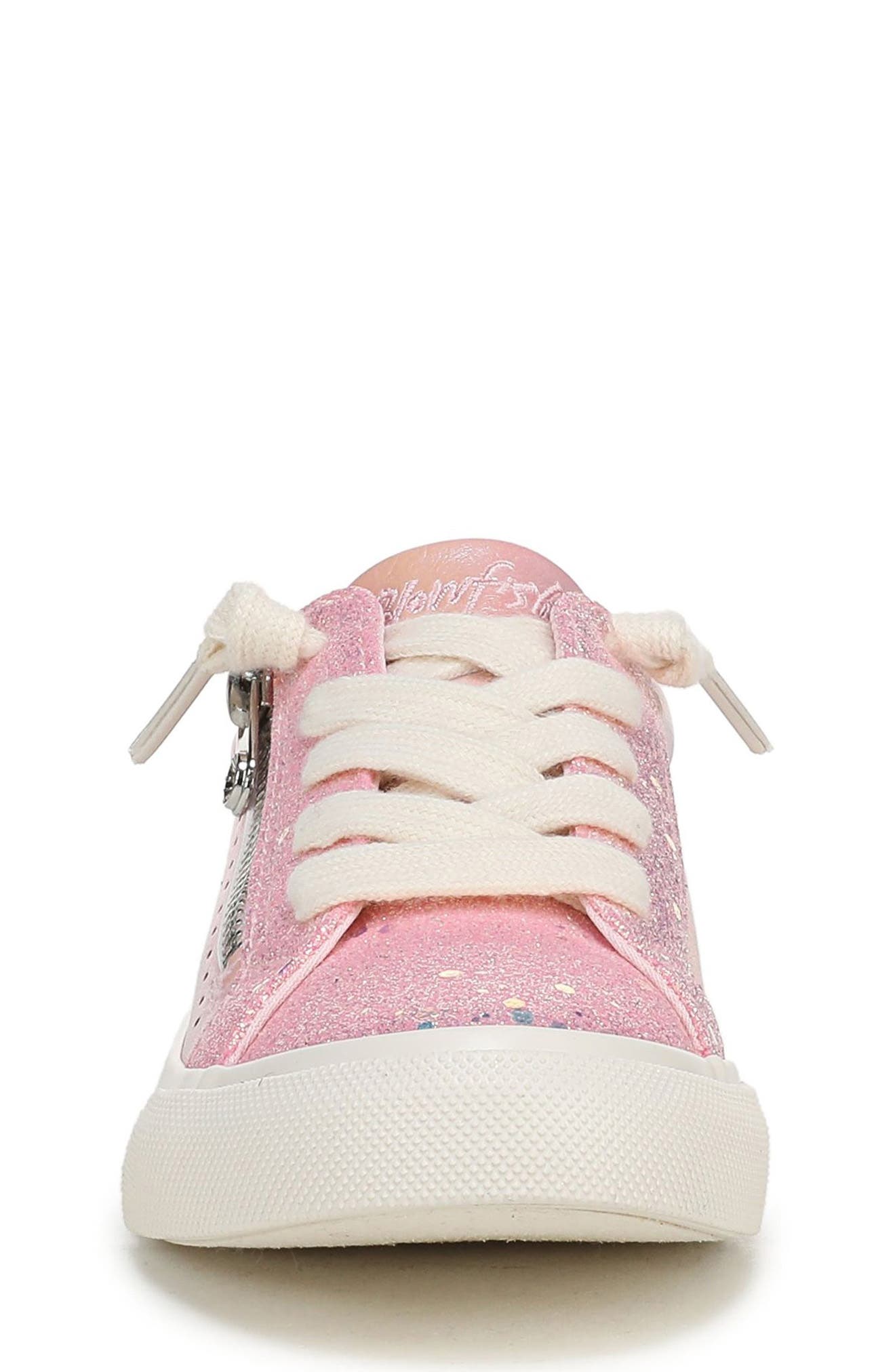 Kids' Perfect Glitter Sneaker, Alternate, color, PINK LEATHER