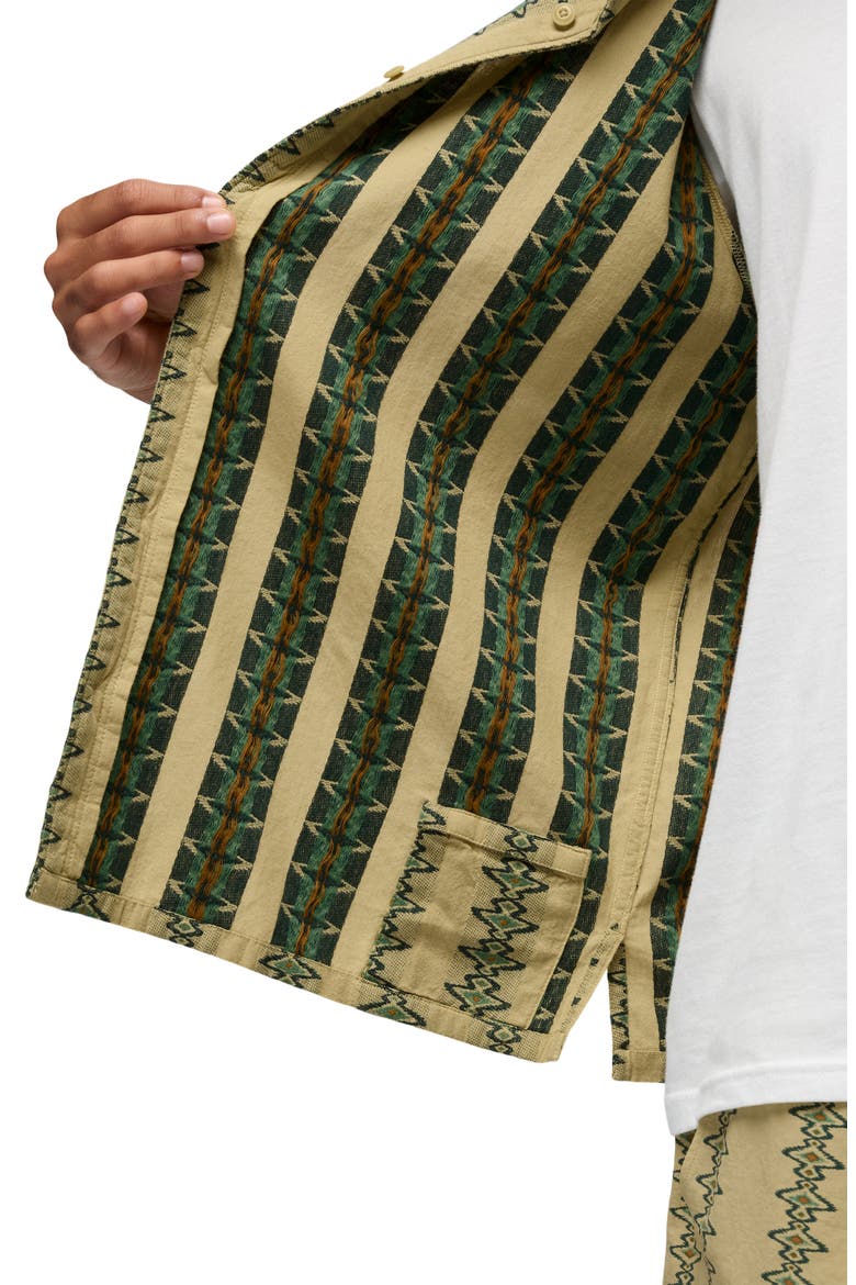 Mantra Light Heritage Camp Shirt, Alternate, color, JACKFRUIT