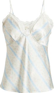 LoveShackFancy Fox Floral Satin Camisole