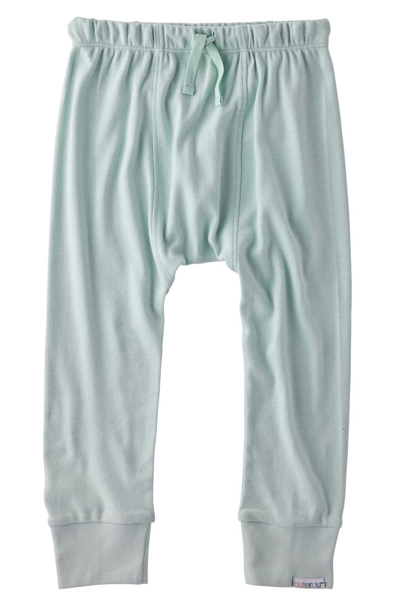 BUTTERBLU Kids
 Jordan Assorted 4-Pack Organic Cotton Joggers, Alternate, color, Frost