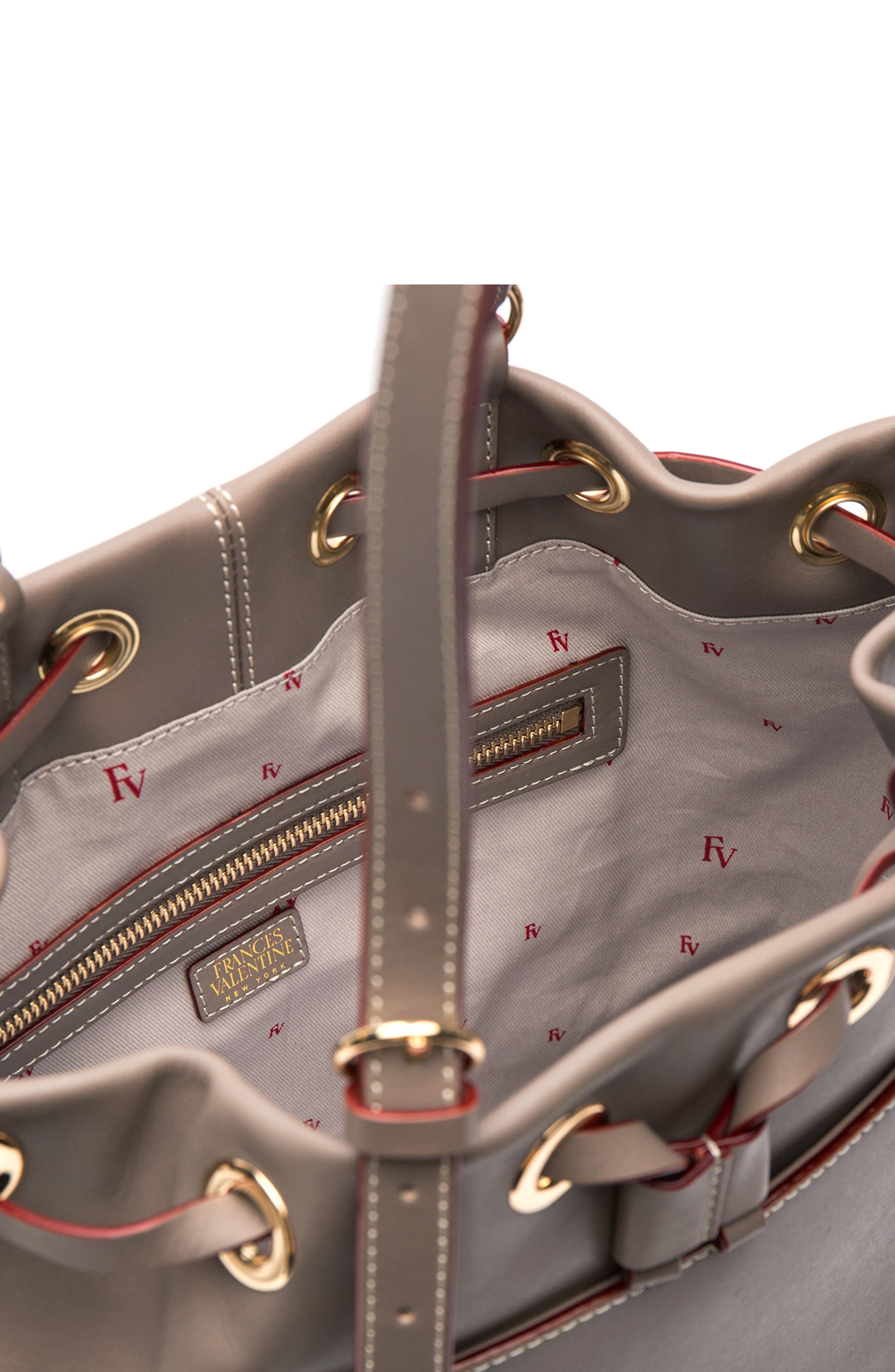 Frances Valentine Ali Leather Drawstring Tote (Women) | Nordstromrack
