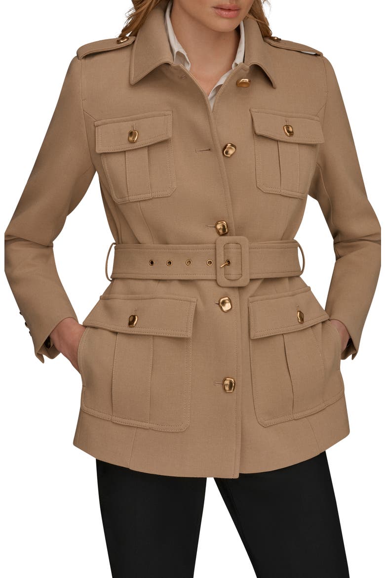 Safari Blazer Jacket, Main, color, LIGHT CAMEL